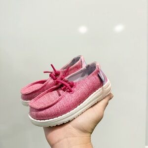 Hey Dude Toddler Girl Kids Pink Shoes